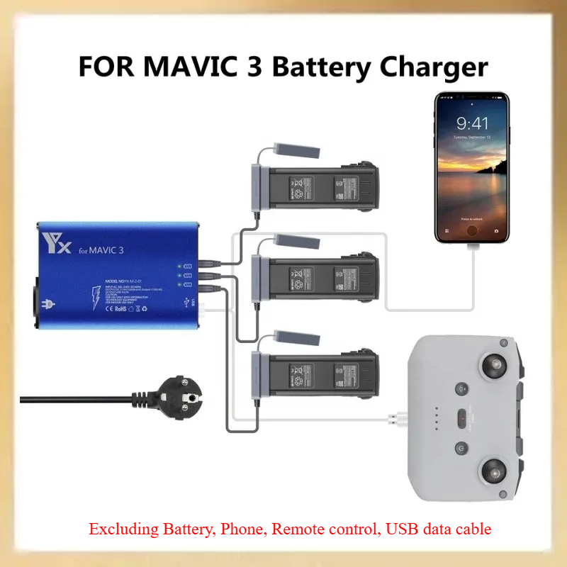 Battery Charger Hub 5in1 Charg - Drone Charging Hub บทวิจารณ์และราคา