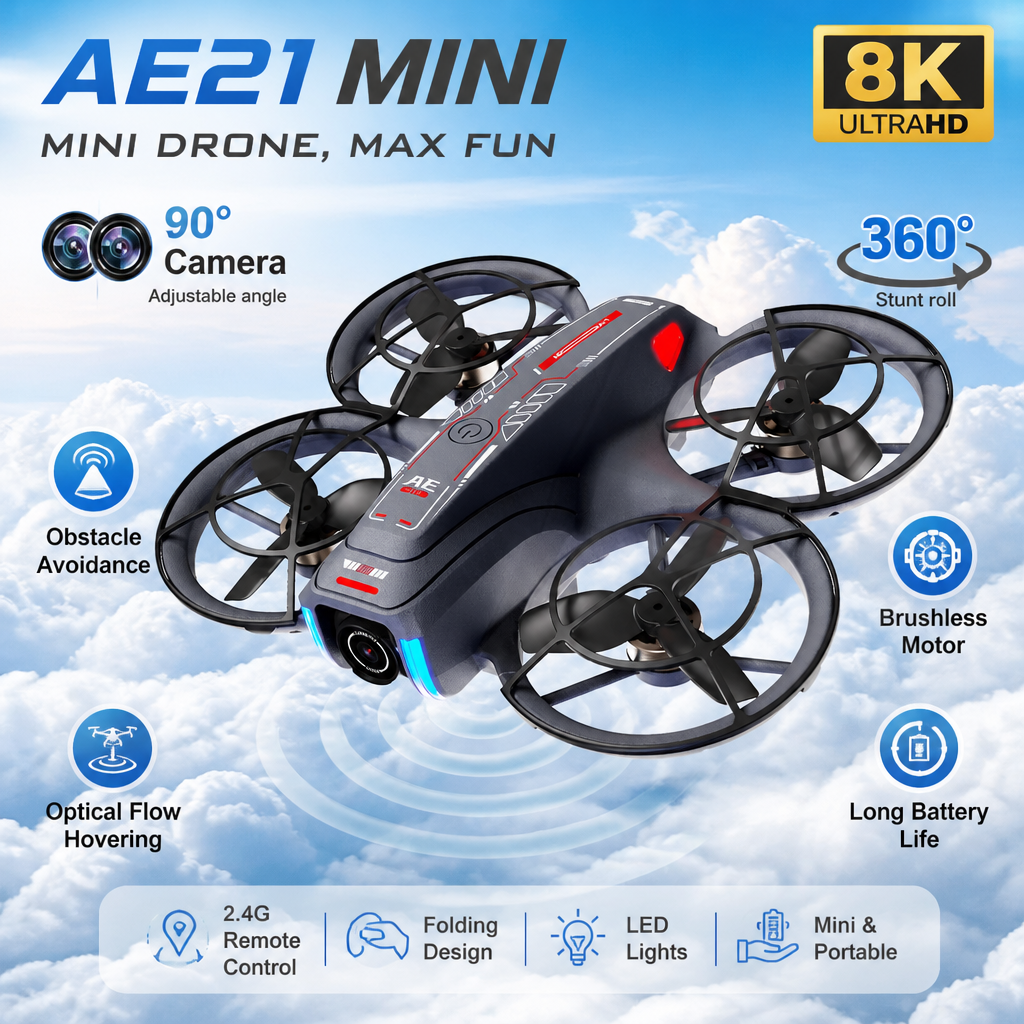 Introduction Drone GPS 8K Prof - Drone Controller Screen บทวิจารณ์และราคา