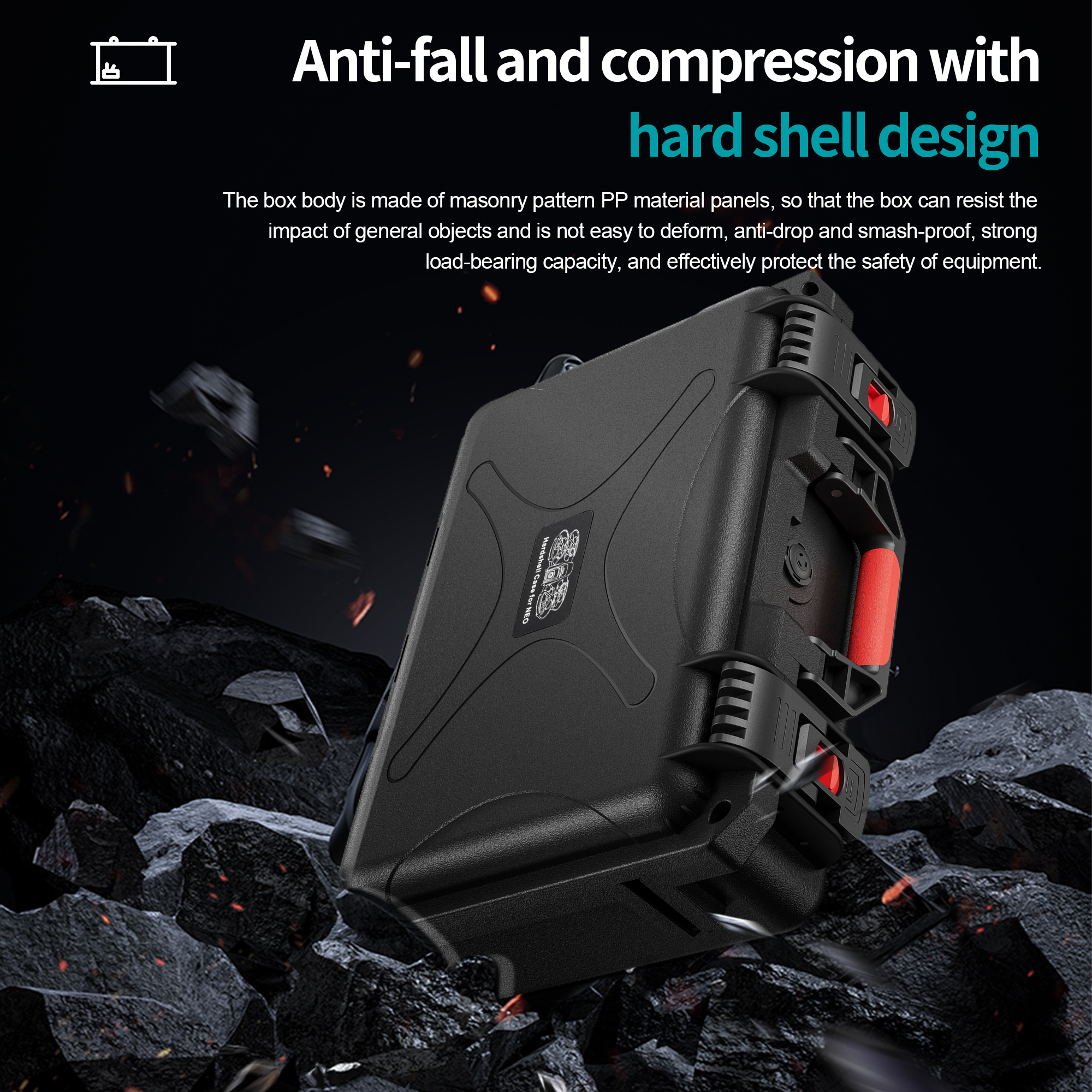 Portable Hard Waterproof Case  - Drone Joystick Cover บทวิจารณ์และราคา