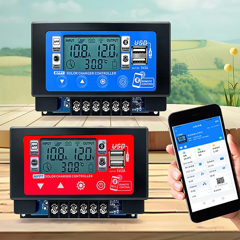 30A 60A Bluetooth WiFi Solar C - Drone Solar Charger บทวิจารณ์และราคา