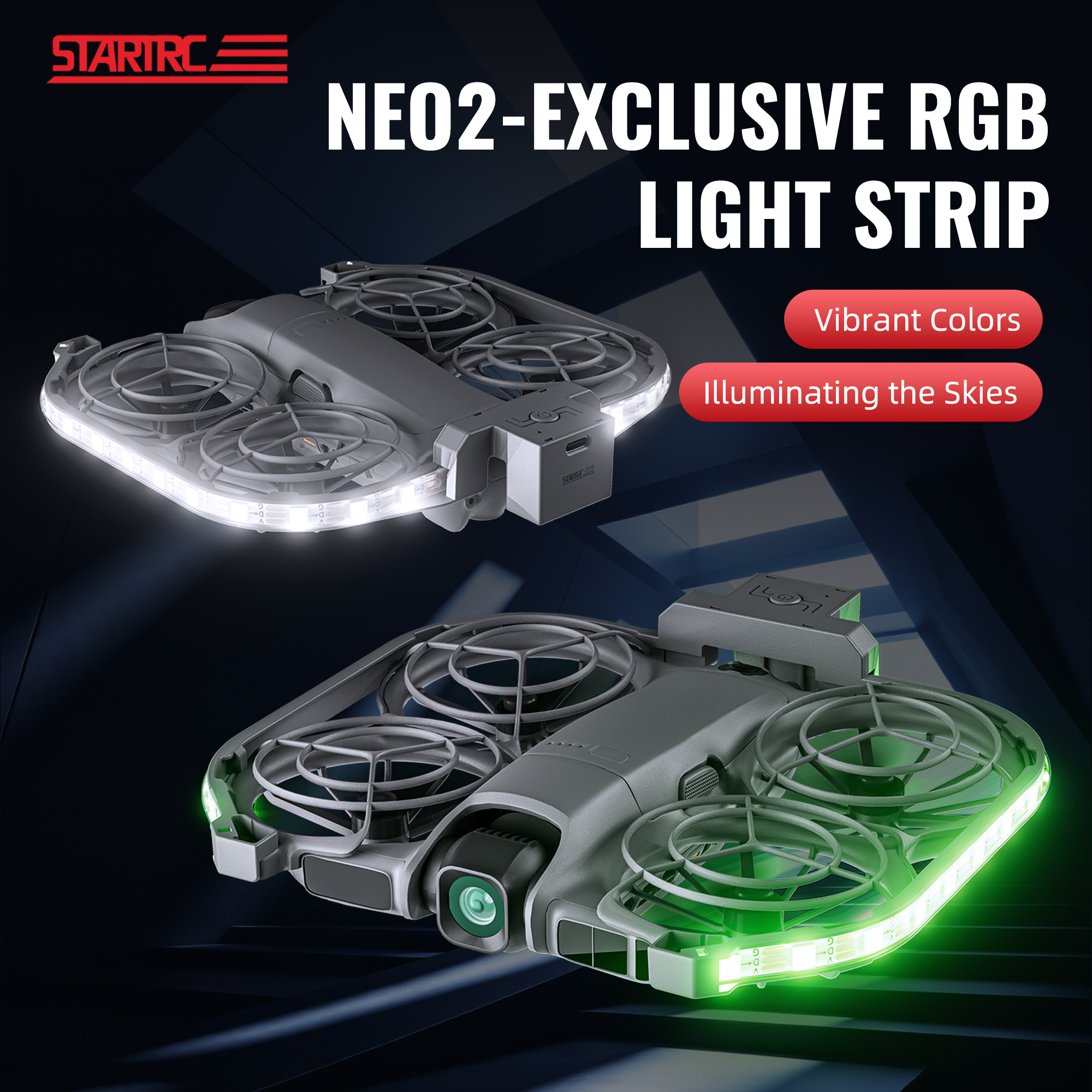 STARTRC RGB LED Light Strip Fo - Drone Beacon Light บทวิจารณ์และราคา