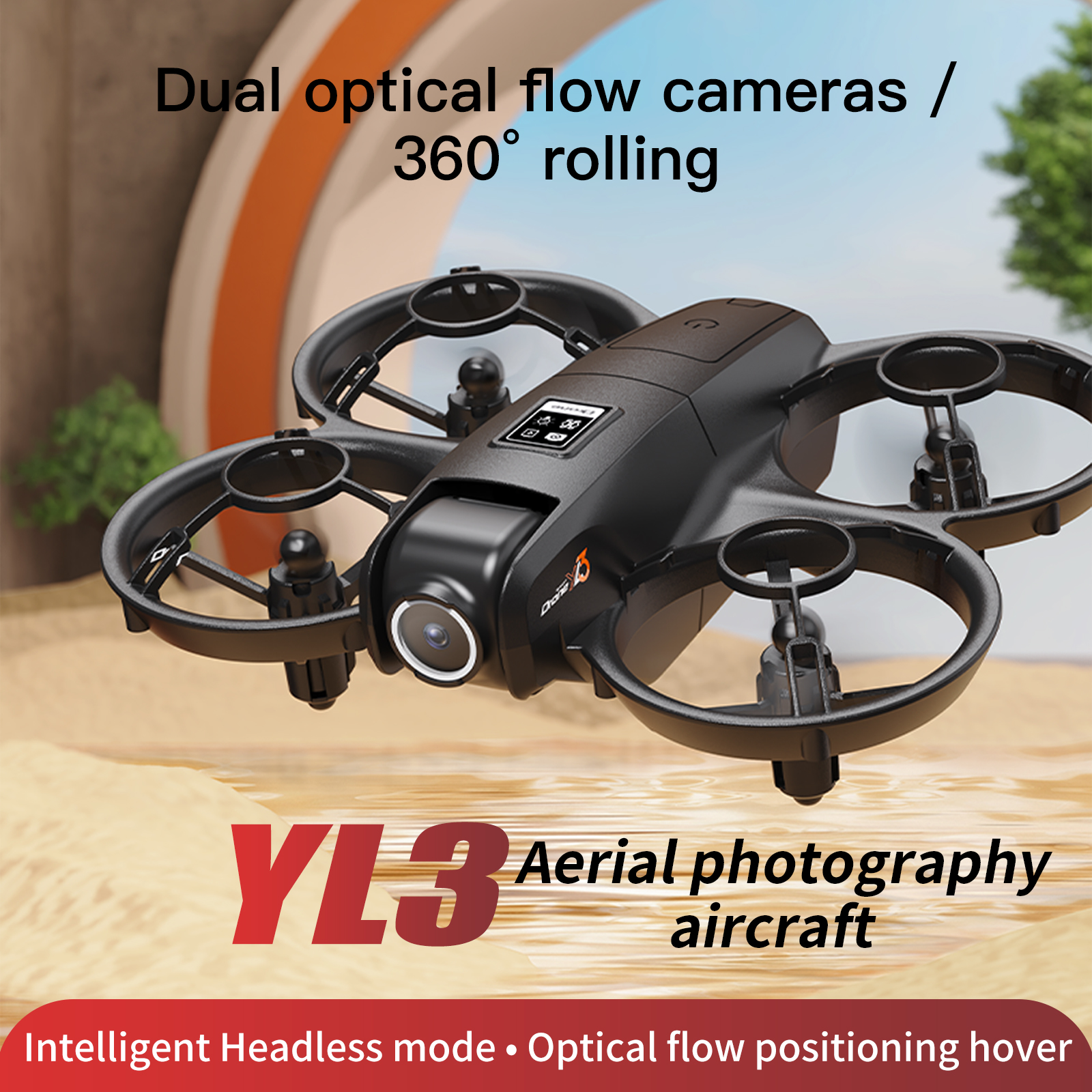 YL3 Remote-Controlled Drone wi - Drone Controller Screen บทวิจารณ์และราคา