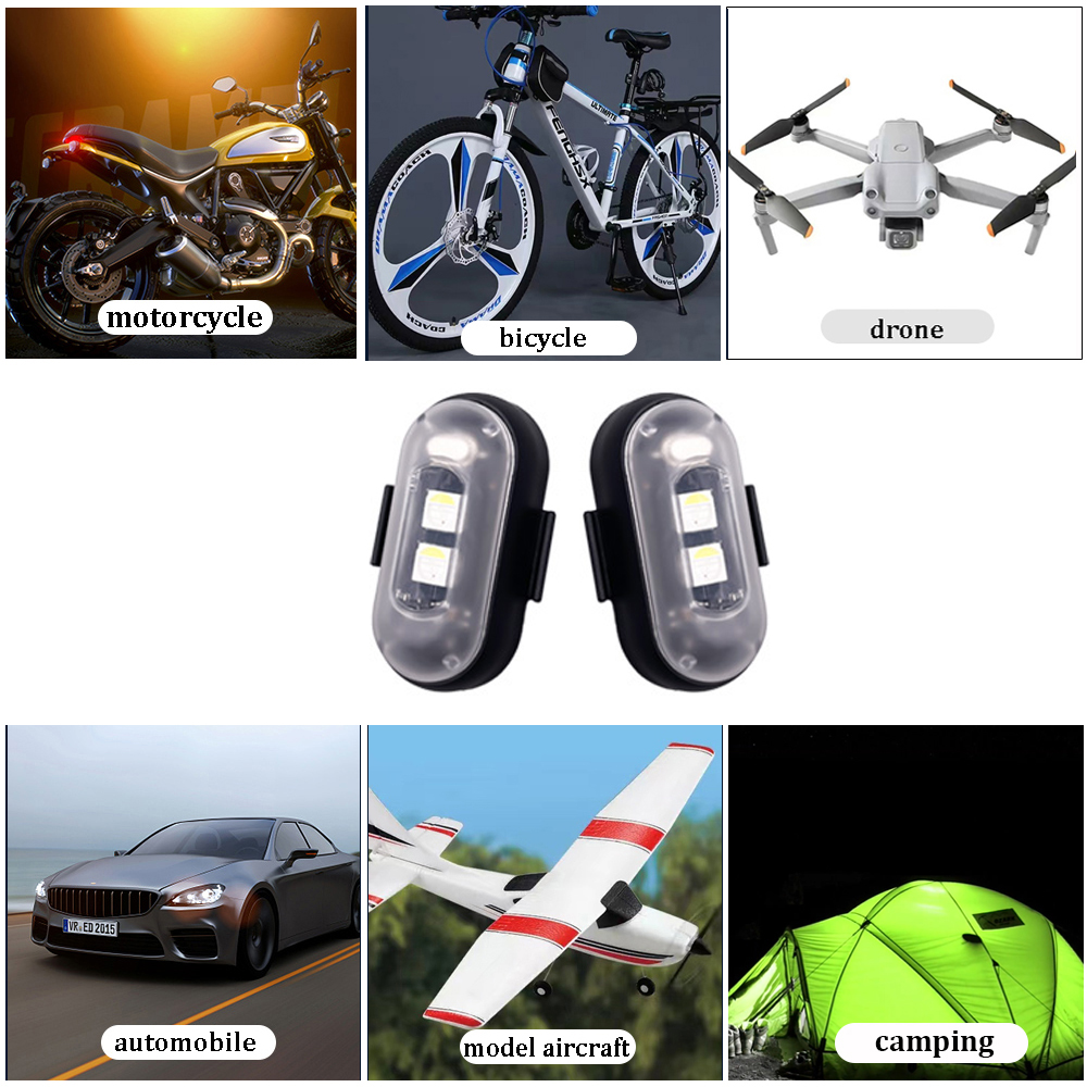 10x 4x 8Colors Wireless LED Dr - Drone Beacon Light บทวิจารณ์และราคา