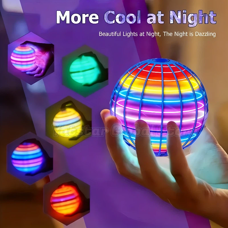 LED Light Up Flying Orb Boomer - Drone Beacon Light บทวิจารณ์และราคา