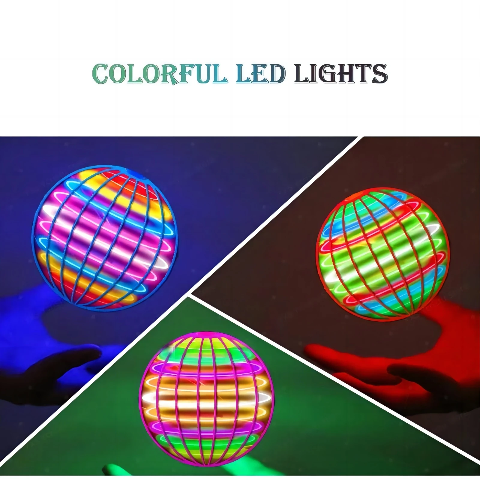 LED Light Up Flying Orb Boomer - Drone Beacon Light บทวิจารณ์และราคา