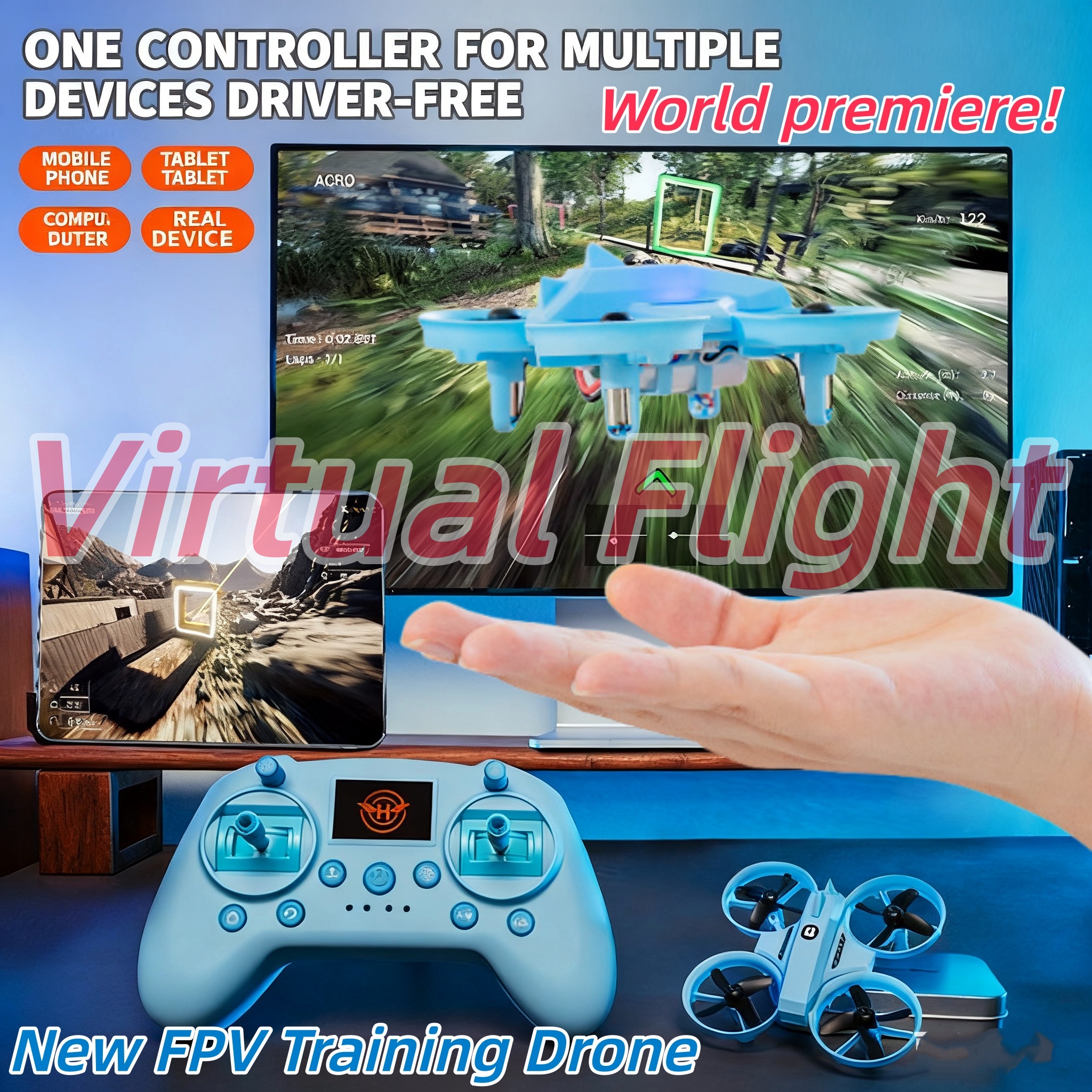V4 Mini Drone Folding Storage  - Drone Tablet Mount บทวิจารณ์และราคา
