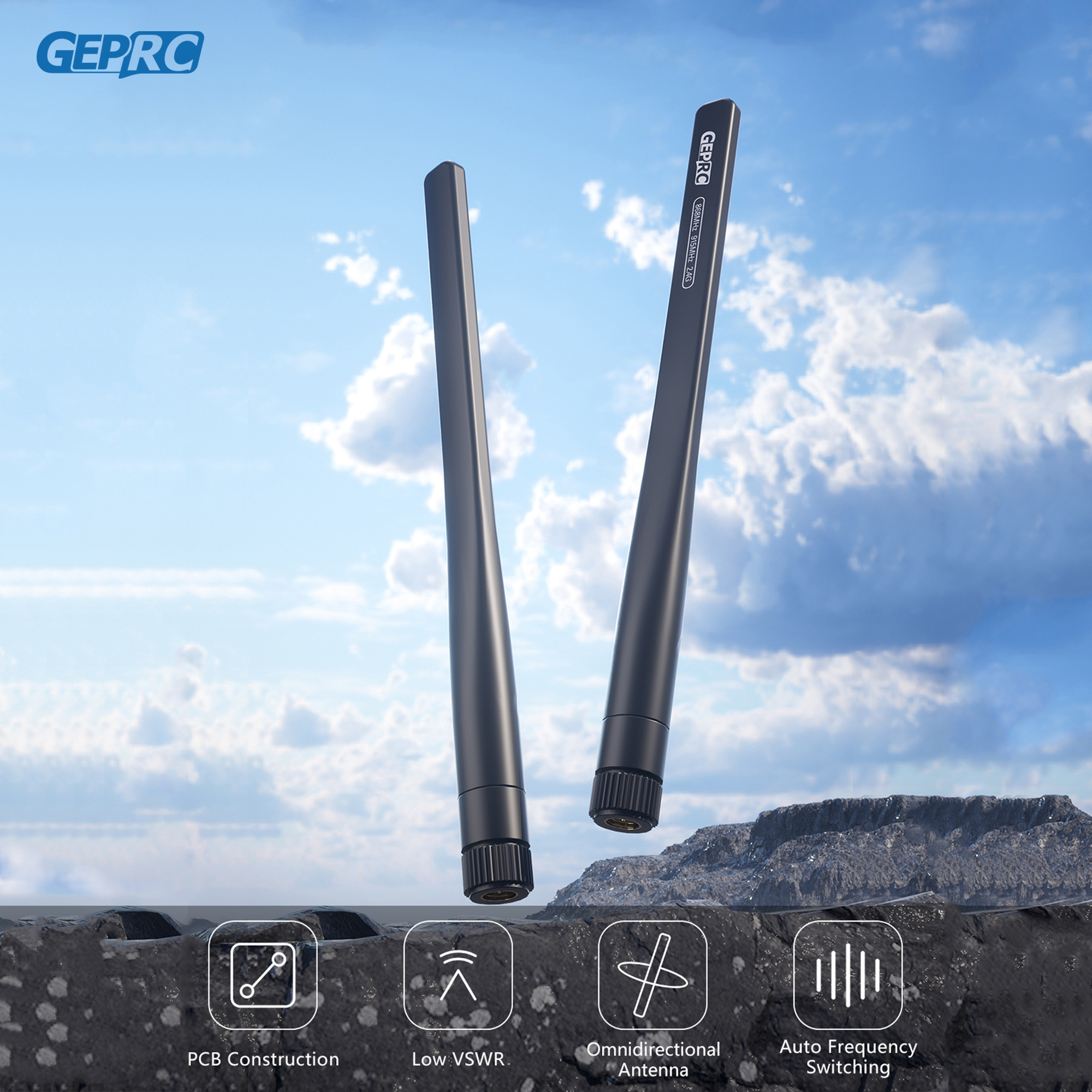 GEPRC 868MHz 915MHz 2.4G Tri-B - Drone Control Stick บทวิจารณ์และราคา