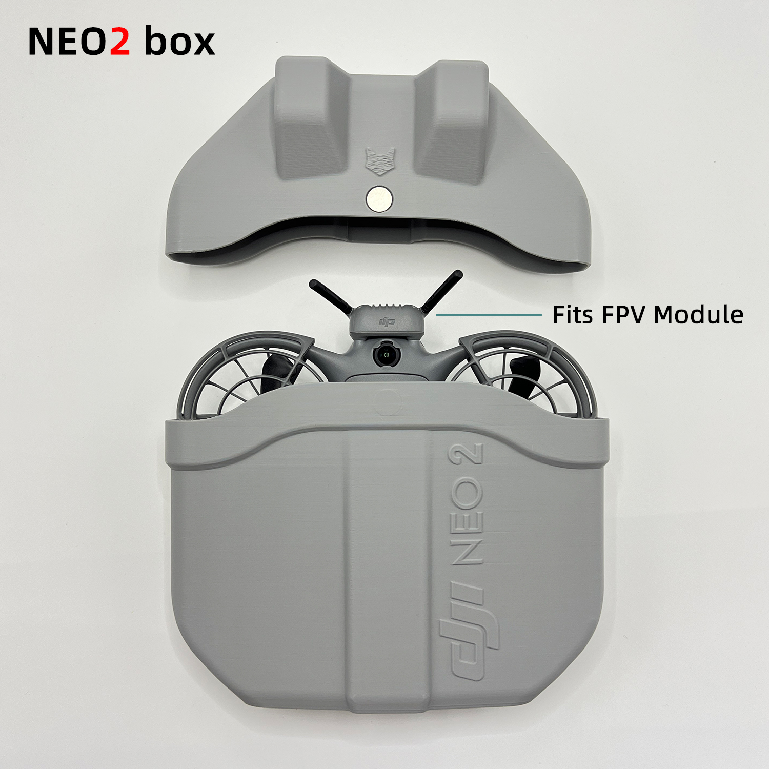 Magnetic Snap Lid Case for DJI - Drone Carrying Case บทวิจารณ์และราคา