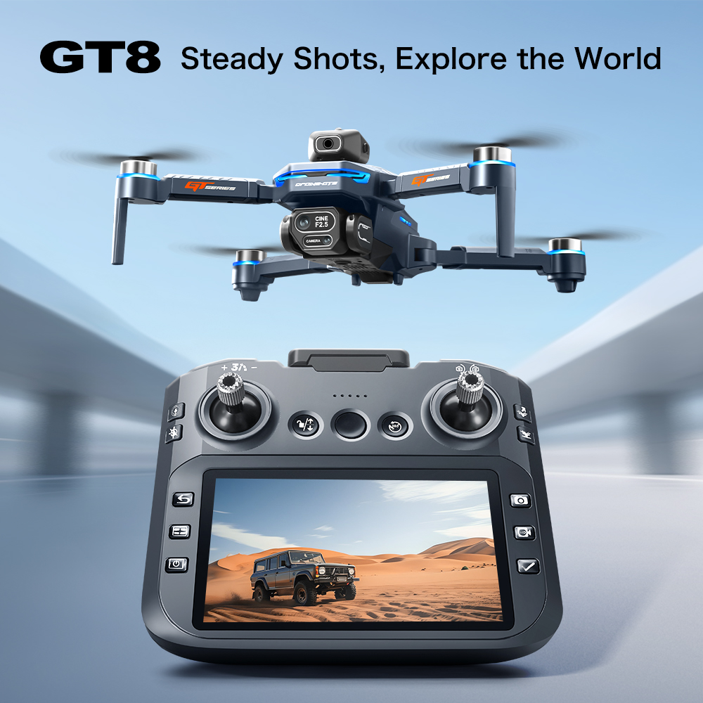 GT8 Obstacle Avoidance Aerial  - Drone Power Bank บทวิจารณ์และราคา