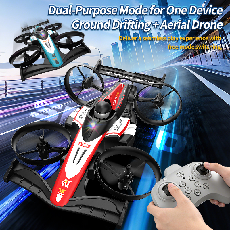 Mini RC Flying Car Transformab - Drone Beacon Light บทวิจารณ์และราคา