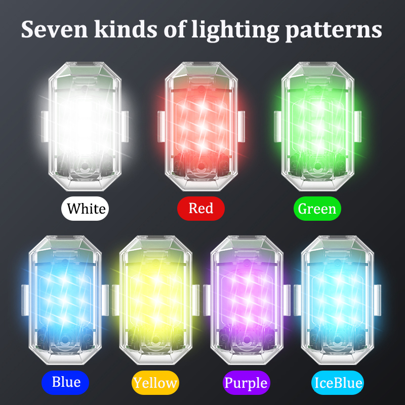 1/2/4pcs Wireless LED Drone St - Drone Strobe Light บทวิจารณ์และราคา